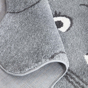 Tapis enfant en forme de chat Ruby