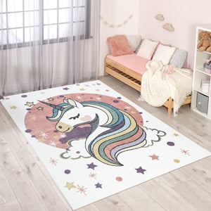 Tapis enfant Licorne Ruby