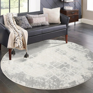 Tapis Crème au motif antique abstrait - ANTIK Antik