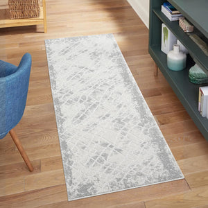 Tapis Crème au motif antique abstrait - ANTIK Antik