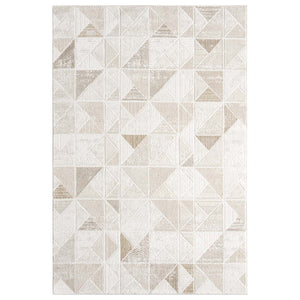 Tapis Crème au motif antique géométrique - ANTIK Antik