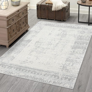 Tapis Gris chiné style antique - ANTIK Antik