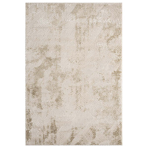 Tapis Beige style antique au motif marbré - ANTIK Antik