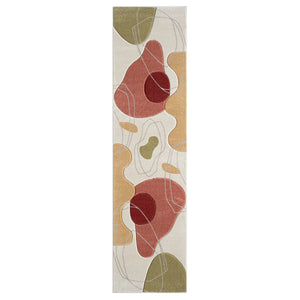 Tapis motifs abstraits multicolor - LIAH Liah