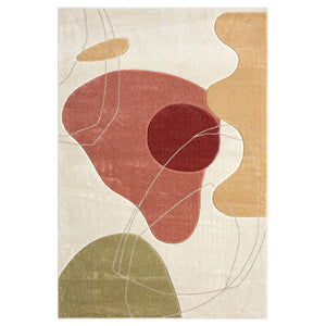 Tapis motifs abstraits multicolor - LIAH Liah