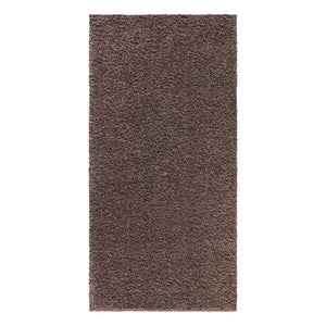 Tapis shaggy poils longs marron - TALIN Talin