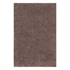 Tapis shaggy poils longs marron - TALIN Talin