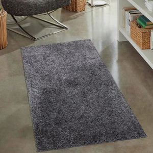 Tapis shaggy poils longs Anthracite - TALIN Talin