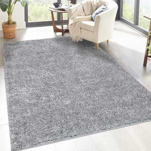 Tapis shaggy poils longs Gris - TALIN Talin