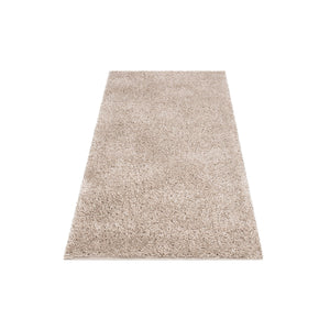 Tapis shaggy poils longs Beige - TALIN Talin