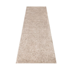 Tapis shaggy poils longs Beige - TALIN Talin