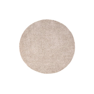 Tapis shaggy poils longs Beige - TALIN Talin