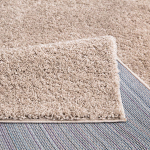 Tapis shaggy poils longs Beige - TALIN Talin