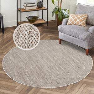 Tapis Laine bouclée Beige - ALEA Alea