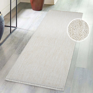 Tapis Laine bouclée Crème - ALEA Alea