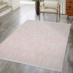 Tapis Laine bouclée Rose - ALEA Alea