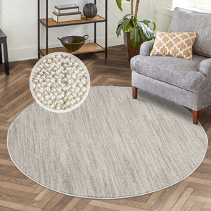 Tapis Laine bouclée Taupe - ALEA Alea