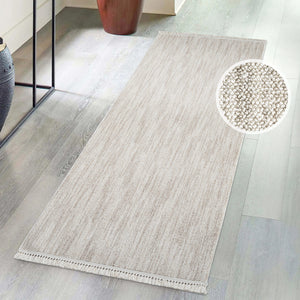 Tapis Laine bouclée Taupe - ALEA Alea