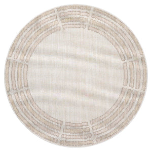 Tapis Laine bouclée Rose et Beige - ALEA Alea