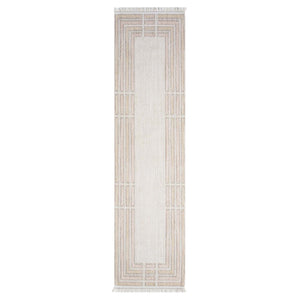 Tapis Laine bouclée Rose et Beige - ALEA Alea