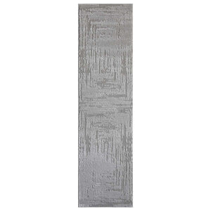 Tapis motif abstrait Gris - CIANA Ciana