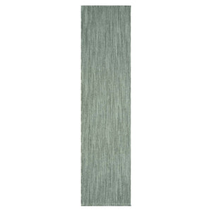 Tapis effet laine bouclée vert uni - LANA Lana