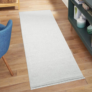 Tapis effet laine bouclée gris uni - LANA Lana