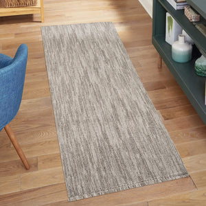 Tapis effet laine bouclée taupe uni - LANA Lana