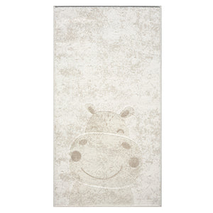 Tapis enfant girafe couleur crème - CAMY Camy