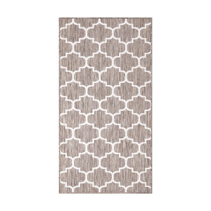 Tapis extérieur et intérieur beige motif mosaique - COSTA Costa