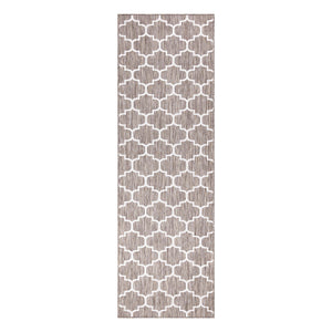 Tapis extérieur et intérieur beige motif mosaique - COSTA Costa