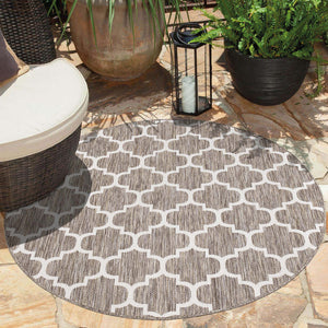 Tapis extérieur et intérieur beige motif mosaique - COSTA Costa