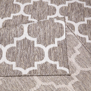 Tapis extérieur et intérieur beige motif mosaique - COSTA Costa