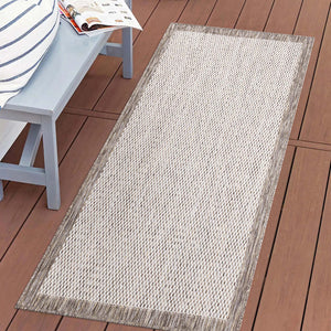 Tapis extérieur et intérieur beige à motif discret - COSTA Costa