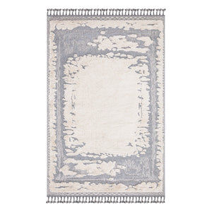 Tapis gris à motif discret - LUNA Luna