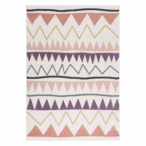 Tapis enfant motif zigzag Ruby