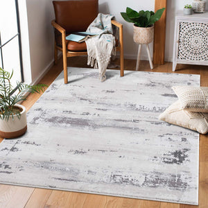 Tapis gris effet marbré - PRIA Pria