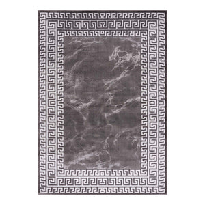 Tapis gris au design marbré antique - PRIA Pria