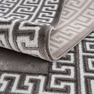 Tapis gris au design marbré antique - PRIA Pria