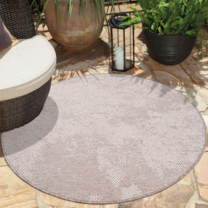 Tapis motif discret beige - LARA Lara