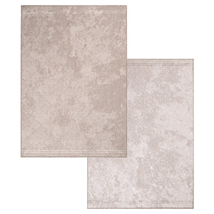 Tapis motif discret beige - LARA Lara