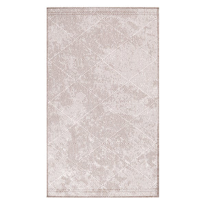 Tapis motif discret beige - LARA Lara