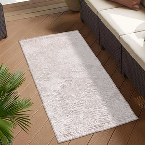 Tapis motif discret beige - LARA Lara