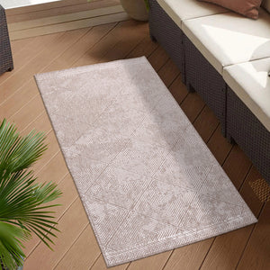 Tapis motif discret beige - LARA Lara