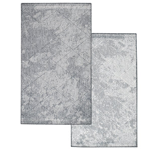 Tapis motif discret gris - LARA Lara