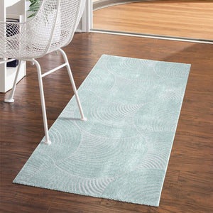 Tapis motif discret vert - PRIA Pria