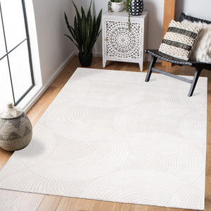 Tapis motif discret blanc - PRIA Pria