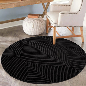 Tapis motif discret anthracite - PRIA Pria