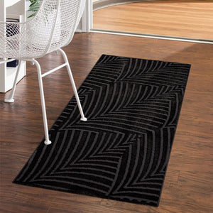 Tapis motif discret anthracite - PRIA Pria