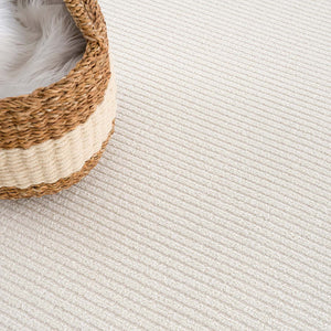 Tapis blanc uni - PRIA Pria